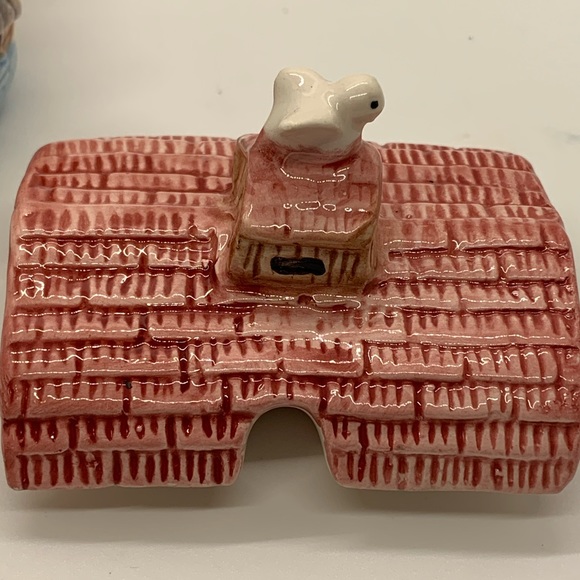 Noah’s Ark Ceramic Sugar & Creamer 3-piece set, 3-D Details - Picture 13 of 16